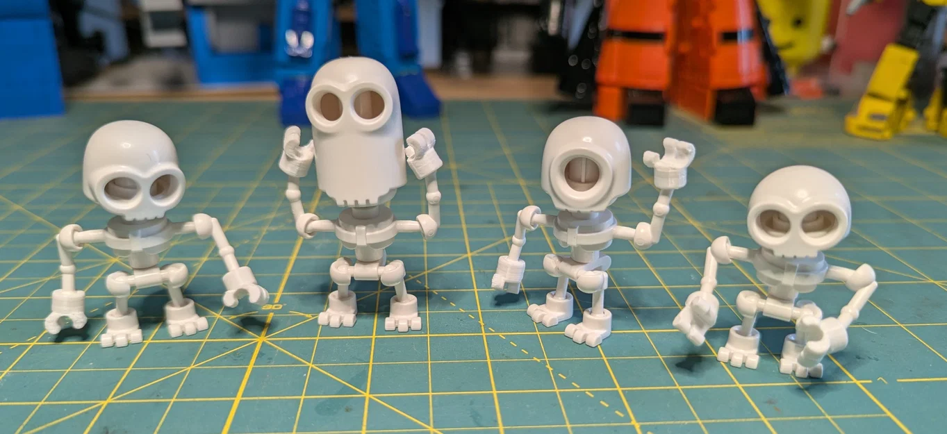 Bàn tay khung xương cho mô hình Blokees Minions Mokoo - Image 1