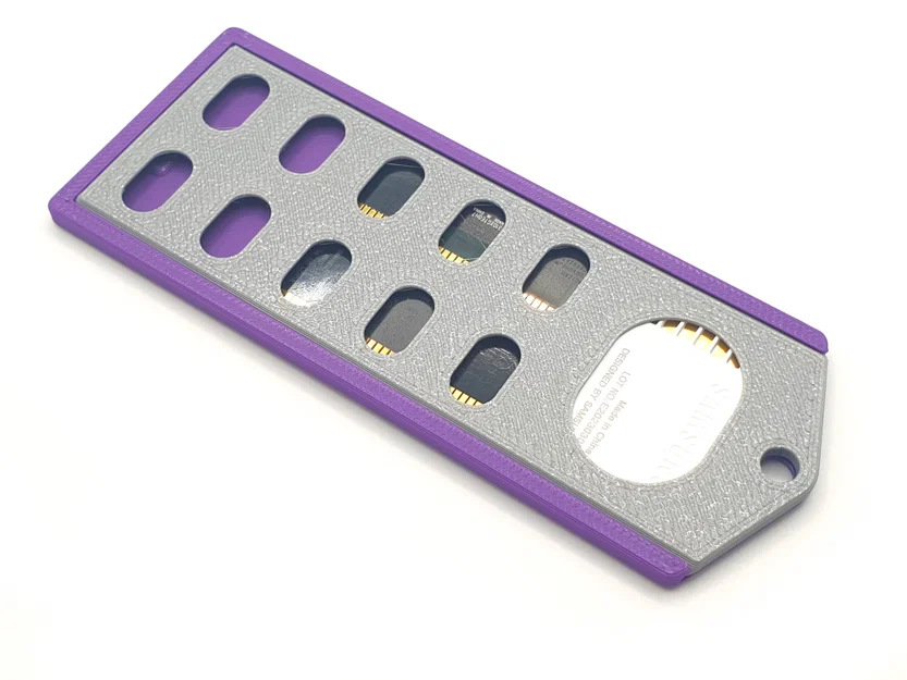 Hộp đựng thẻ Micro SD / SD dạng trượt siêu mỏng - Đa dạng kích thước - Image 5