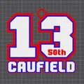 Dây chuyền 3D Cole Caufield: Quà tặng cho fan hâm mộ NHL - Thumbnail 1