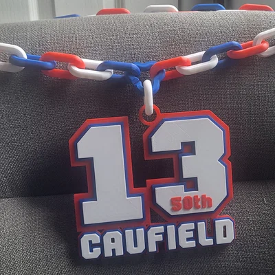 Dây chuyền 3D Cole Caufield: Quà tặng cho fan hâm mộ NHL