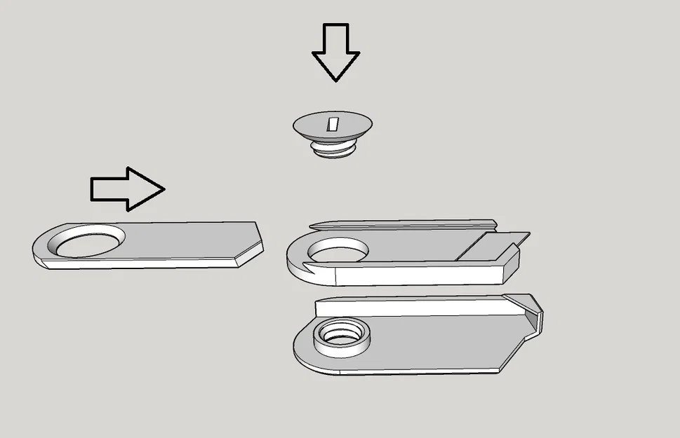 Tiny Blade - Cán dao rọc giấy mini - Image 2