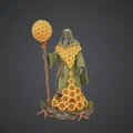 Honeycomb Druid Wizard – Pháp sư thiên nhiên với gậy phép tổ ong - Thumbnail 1