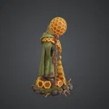 Honeycomb Druid Wizard – Pháp sư thiên nhiên với gậy phép tổ ong - Thumbnail 2