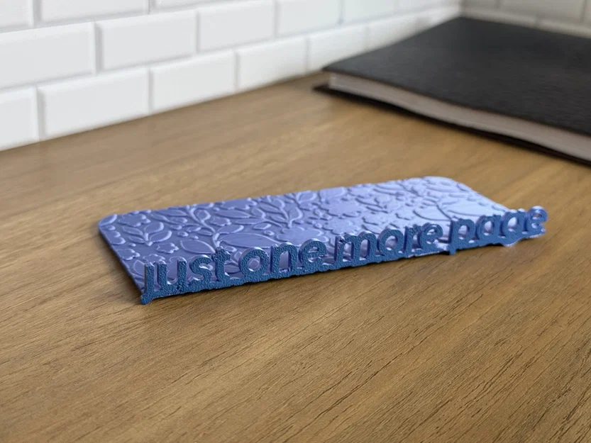 Floral Bookmark - Mẫu thẻ đánh dấu sách in 3D cực xinh xắn - Image 4