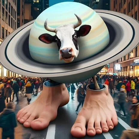 Mô hình 3D La Vaca Saturno Saturnita - Image 1