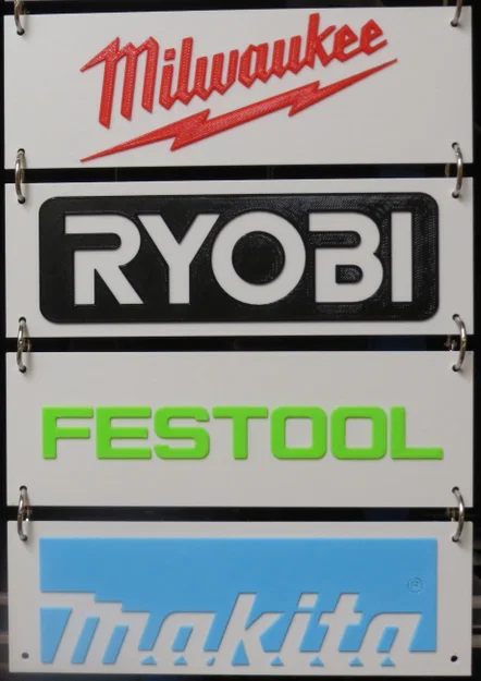 Bộ sưu tập Logo các hãng dụng cụ #5 (Milwaukee, Ryobi, Festool, Makita) - Image 1