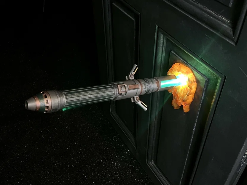 Giá Trưng Bày Lightsaber Hiệu Ứng Nung Chảy Tường - Image 1