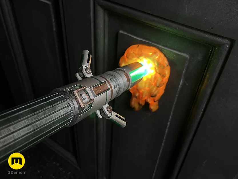 Giá Trưng Bày Lightsaber Hiệu Ứng Nung Chảy Tường - Image 2