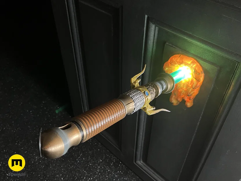 Giá Trưng Bày Lightsaber Hiệu Ứng Nung Chảy Tường - Image 3