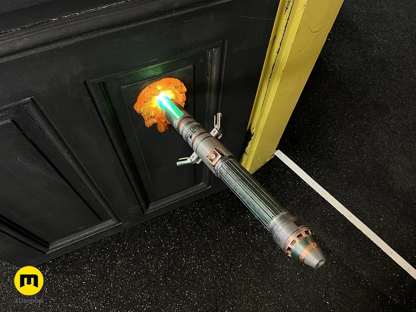 Giá Trưng Bày Lightsaber Hiệu Ứng Nung Chảy Tường - Image 10