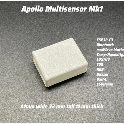 Vỏ 3D bảo vệ cảm biến thông minh Apollo Automation MSR-1