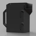 Thùng chứa rác (Poo Bucket) và khung gắn quạt (120mm/80mm/40mm) cho Qidi X-Plus 4 - Thumbnail 16