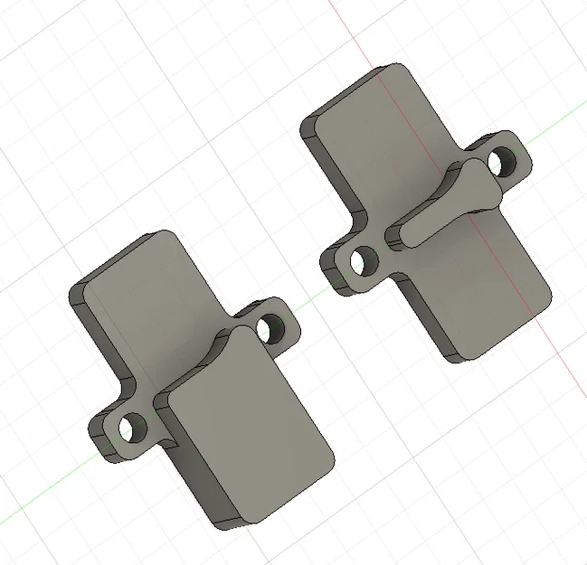 Khối chặn piston phanh Shimano 4 piston (Công cụ bảo dưỡng) - Image 1