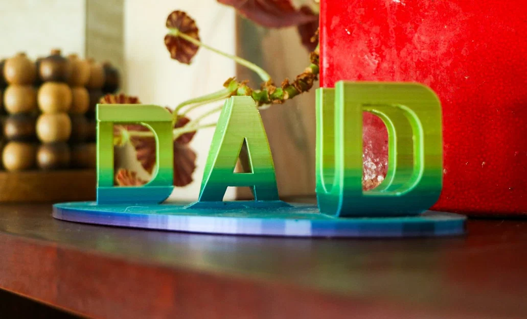 Mô hình 3D ảo ảnh I love you Dad làm quà tặng ý nghĩa - Image 3