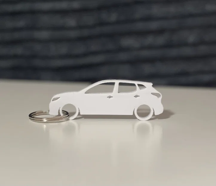 Móc khóa / Hình silhouette xe Nissan Qashqai J11 - Image 1
