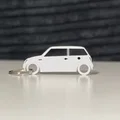 Móc khóa / Mô hình silhouette Mini Cooper R50/R53 - Thumbnail 1