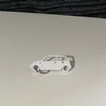 Móc khóa / Mô hình silhouette Mini Cooper R50/R53 - Thumbnail 2