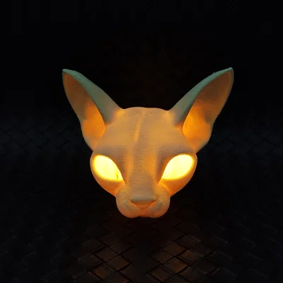 Mèo Sphynx - Đế nến LED tealight