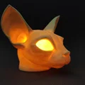 Mèo Sphynx - Đế nến LED tealight - Thumbnail 6