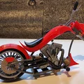 Mô hình Harley Davidson Shopper mới! Thiết kế bởi Ed van der Heijden - Thumbnail 3