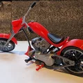 Mô hình Harley Davidson Shopper mới! Thiết kế bởi Ed van der Heijden - Thumbnail 4