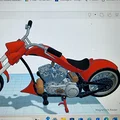 Mô hình Harley Davidson Shopper mới! Thiết kế bởi Ed van der Heijden - Thumbnail 6