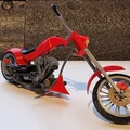 Mô hình Harley Davidson Shopper mới! Thiết kế bởi Ed van der Heijden - Thumbnail 11