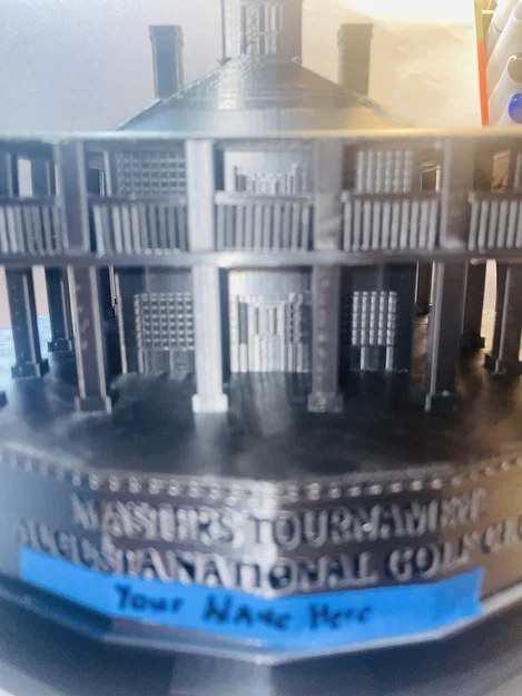 Mô hình cúp vô địch The Masters Trophy - Image 2