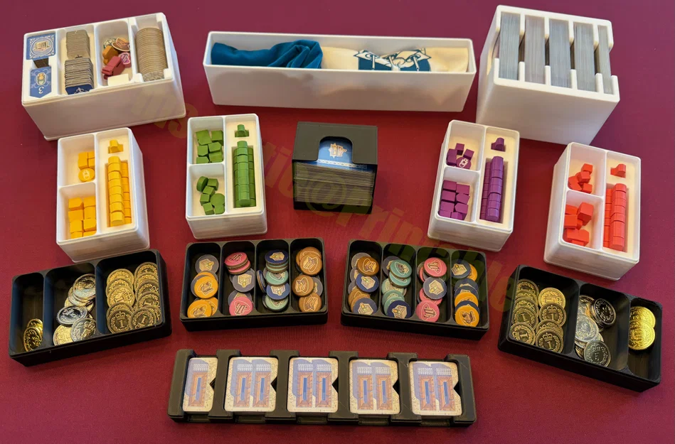 Khay Lisboa Deluxe Edition kèm Upgrade Pack (hỗ trợ bọc sleeve) - Image 1