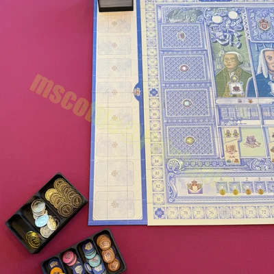 Khay Lisboa Deluxe Edition kèm Upgrade Pack (hỗ trợ bọc sleeve)