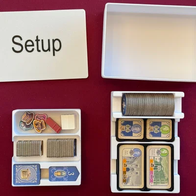 Khay Lisboa Deluxe Edition kèm Upgrade Pack (hỗ trợ bọc sleeve)