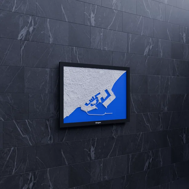 Skagen, Đan Mạch - Mô hình địa hình thu nhỏ 3D - Image 7
