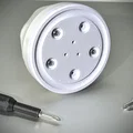 Bánh xe xoay (Caster Wheel) in 3D sử dụng vòng bi đạn nhựa tự chế - Thumbnail 6