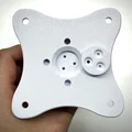 Bánh xe xoay (Caster Wheel) in 3D sử dụng vòng bi đạn nhựa tự chế - Thumbnail 7