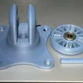 Bánh xe xoay (Caster Wheel) in 3D sử dụng vòng bi đạn nhựa tự chế - Thumbnail 9