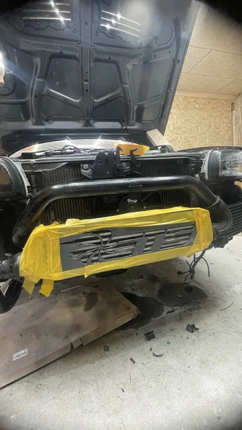 Khuôn phun sơn logo ETS (Stencil) cho Intercooler xe độ JDM - Image 1