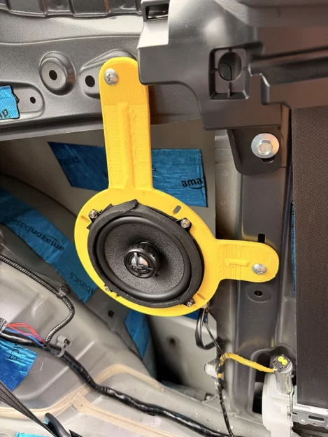 Bát gắn loa 5.25 inch cho vị trí loa sau xe GR86 / BRZ - Image 1