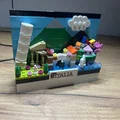 Ngàm treo tường 3D cho bộ Lego Italy Postcard trên bảng Skadis - Thumbnail 4