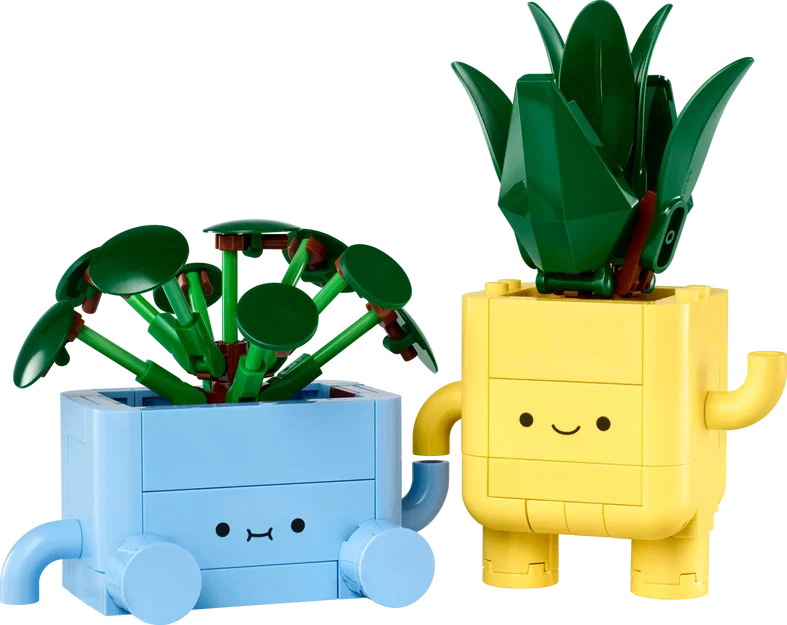 Mô hình chậu cây Lego Happy plants in 3D - Image 2