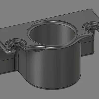Kệ Treo Tường Để Kem Đánh Răng Và Bàn Chải Tiện Lợi (In 3D)