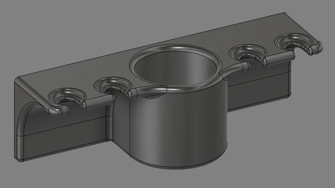 Kệ Treo Tường Để Kem Đánh Răng Và Bàn Chải Tiện Lợi (In 3D) - Image 3