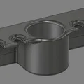 Kệ Treo Tường Để Kem Đánh Răng Và Bàn Chải Tiện Lợi (In 3D) - Thumbnail 3