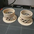 Bộ chặn bụi giấy cho giá đỡ cuộn nhựa in 3D - Thumbnail 2