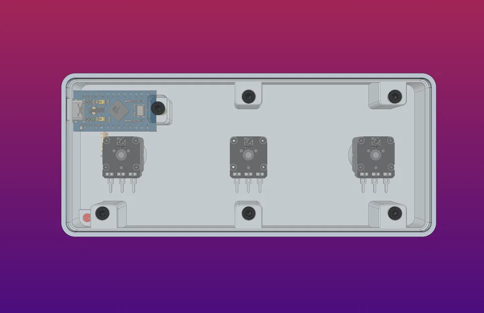 Deej mixer pad - Bảng điều khiển âm thanh 3 kênh - Image 4