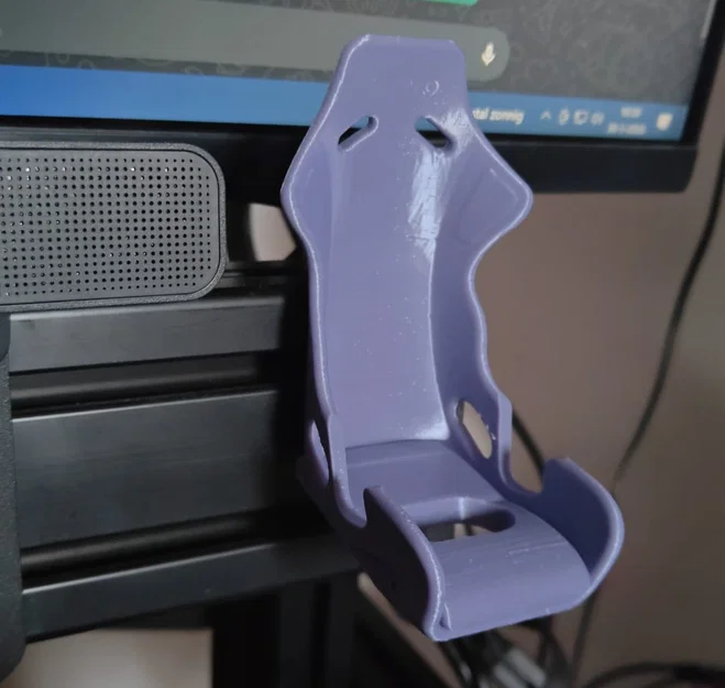 Giá đỡ điện thoại hình ghế đua độc đáo cho khung nhôm sim rig - Image 1