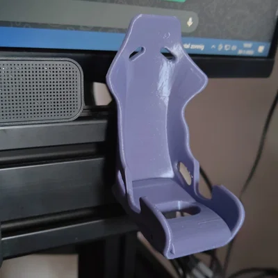 Giá đỡ điện thoại hình ghế đua độc đáo cho khung nhôm sim rig