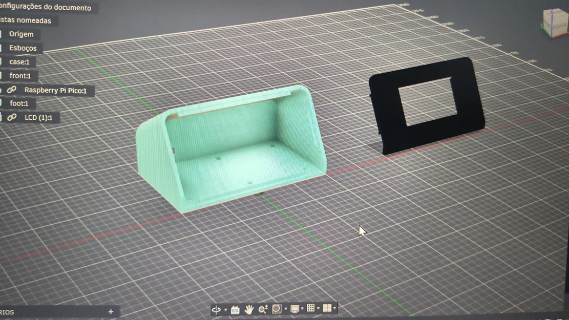 Vỏ hộp bảo vệ màn hình 1.9 inch (170x320) in 3D chuyên nghiệp - Image 1