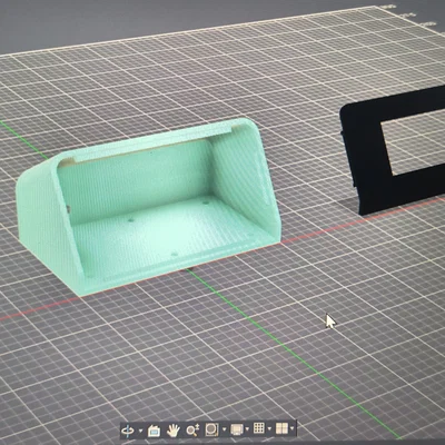 Vỏ hộp bảo vệ màn hình 1.9 inch (170x320) in 3D chuyên nghiệp