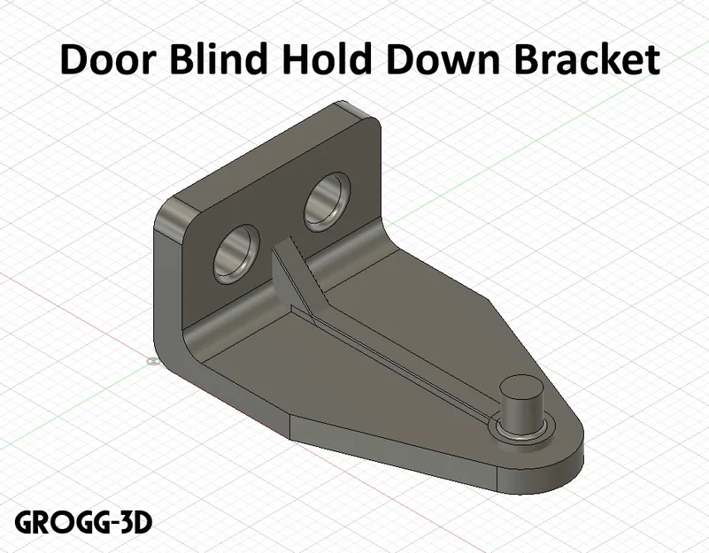 Pát giữ màn cửa (Door Blind Hold Down Bracket) - Image 5
