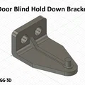 Pát giữ màn cửa (Door Blind Hold Down Bracket) - Thumbnail 5
